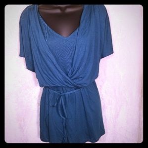 Lane Bryant Dark Teal Shirt 14/16